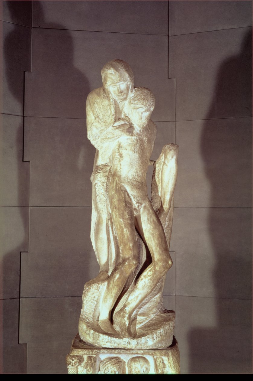 Rondanini Pieta, 1564 (marmor) (se også 55601) af Michelangelo Buonarroti