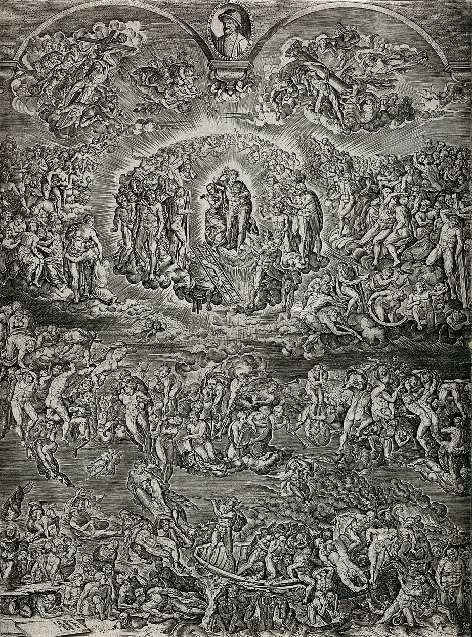 Den sidste dom af Michelangelo Buonarroti