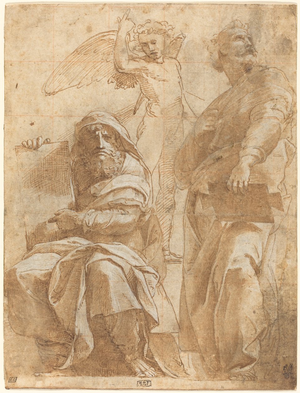 Profeterne Hosea og Jonas af Michelangelo Buonarroti