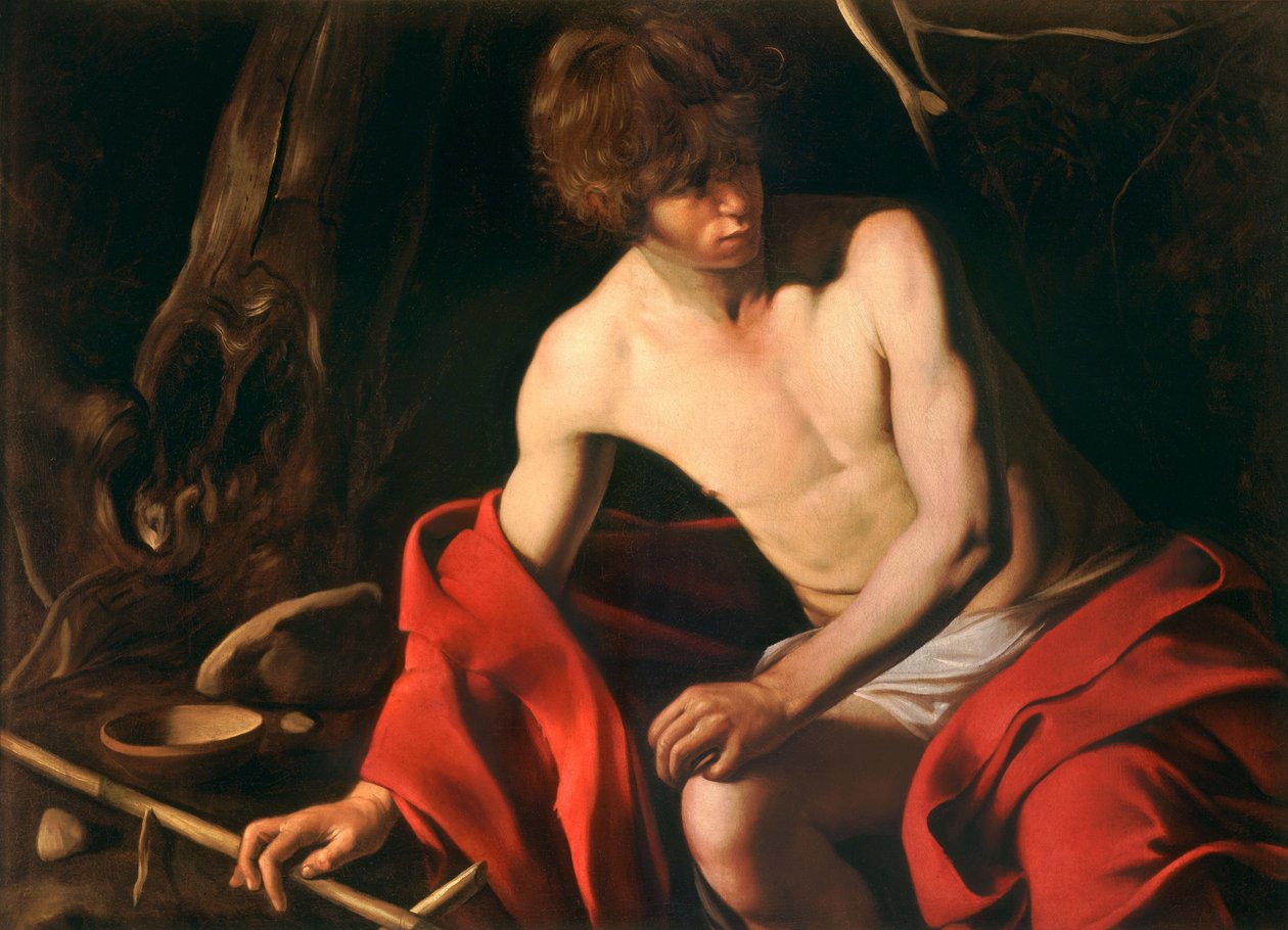 Johannes Døberen af Michelangelo Merisi Caravaggio