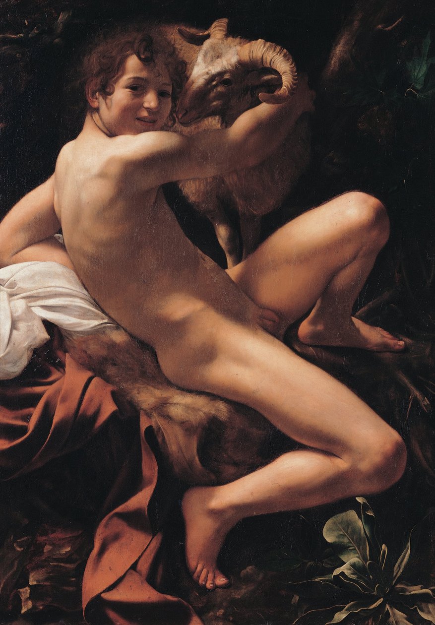 Sankt Johannes Døberen af Michelangelo Merisi Caravaggio