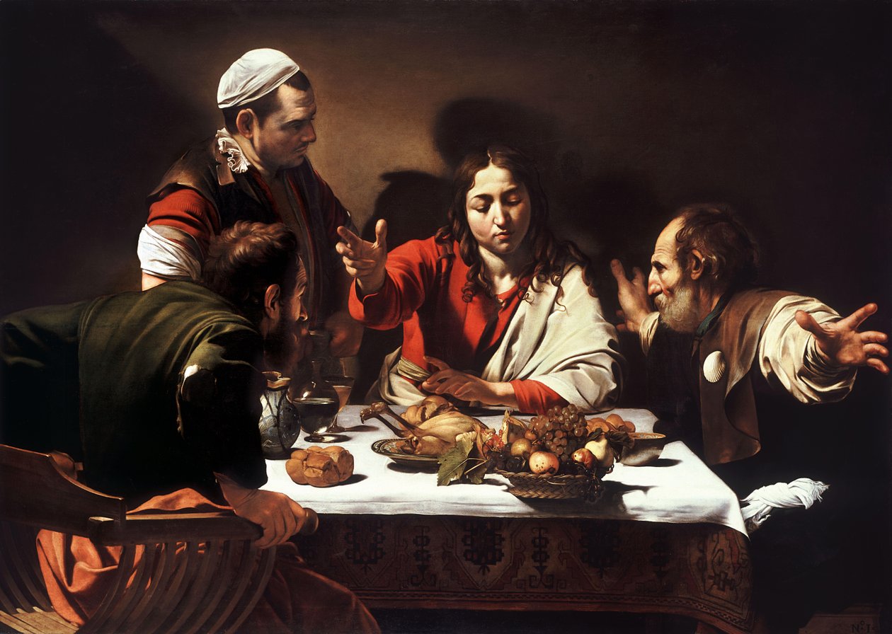 Nadver ved Emmaus af Michelangelo Merisi Caravaggio