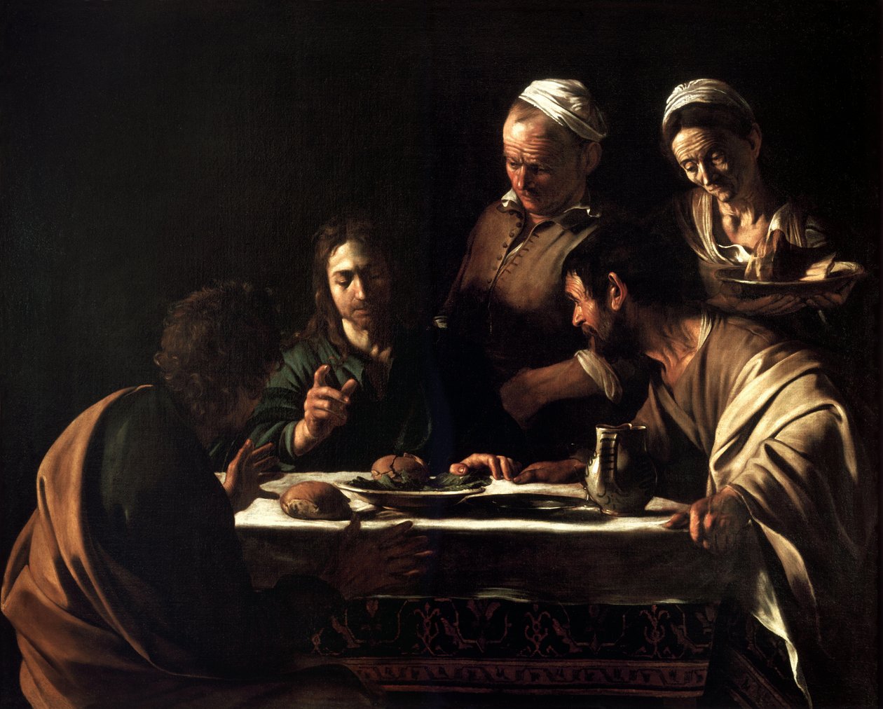 Nadver ved Emmaus af Michelangelo Merisi Caravaggio
