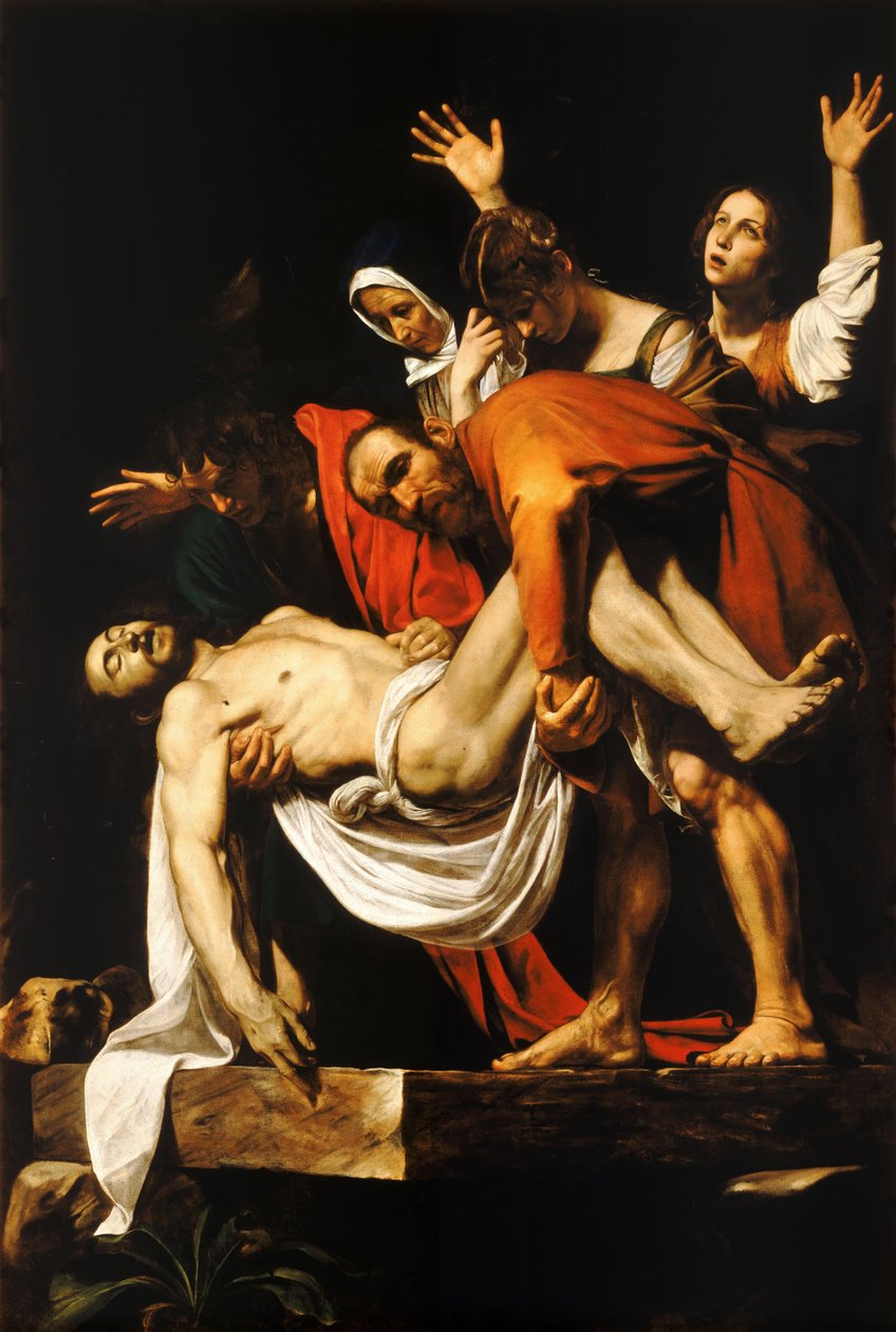Kristi begravelse af Michelangelo Merisi Caravaggio