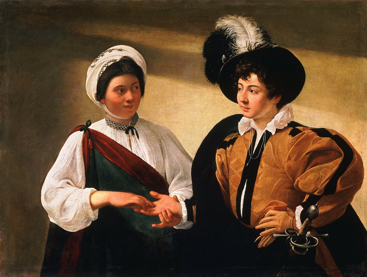 Spåmand af Michelangelo Merisi Caravaggio