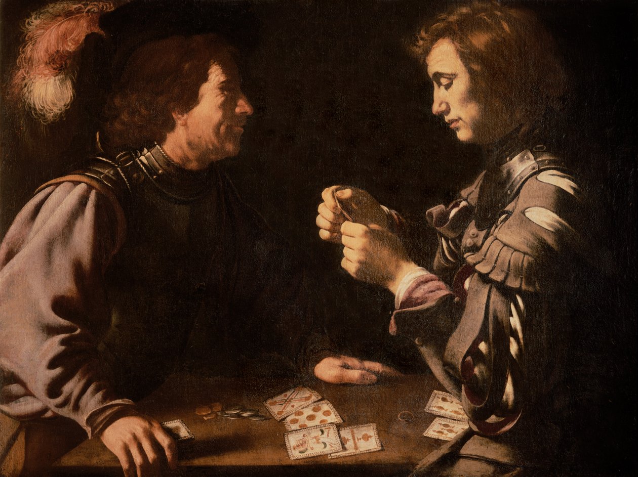 Gamblerne af Michelangelo Merisi Caravaggio