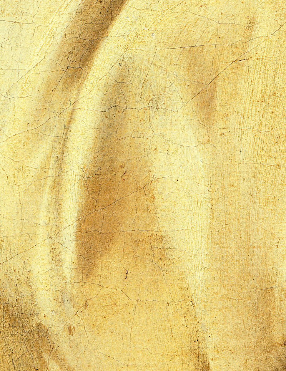 Nadveren i Emmaus, 1601 (olie og tempera på lærred) (detalje af 263504) af Michelangelo Merisi Caravaggio
