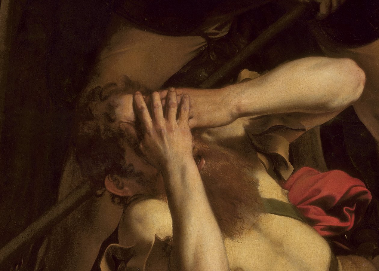 The Conversion of St. Paul (detalje af 355364) af Michelangelo Merisi Caravaggio