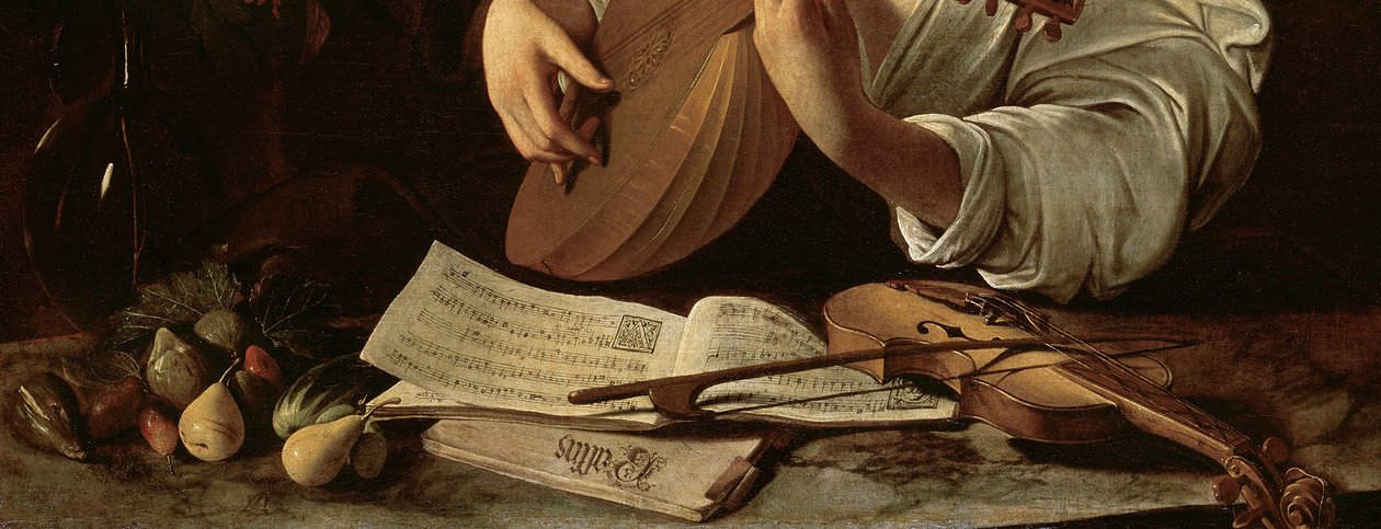 Lutespilleren, ca. 1595 af Michelangelo Merisi Caravaggio