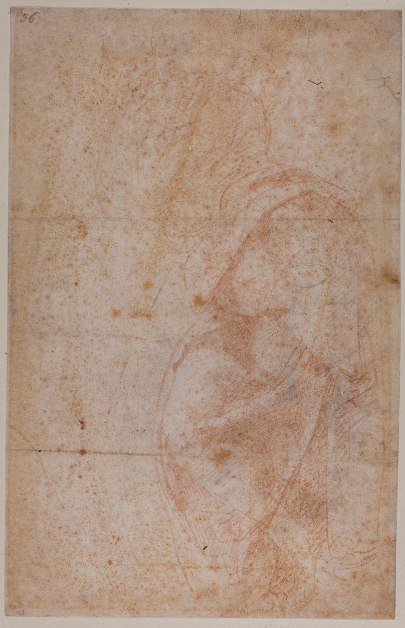 Figurstudier af Michelangelo (after) Buonarroti
