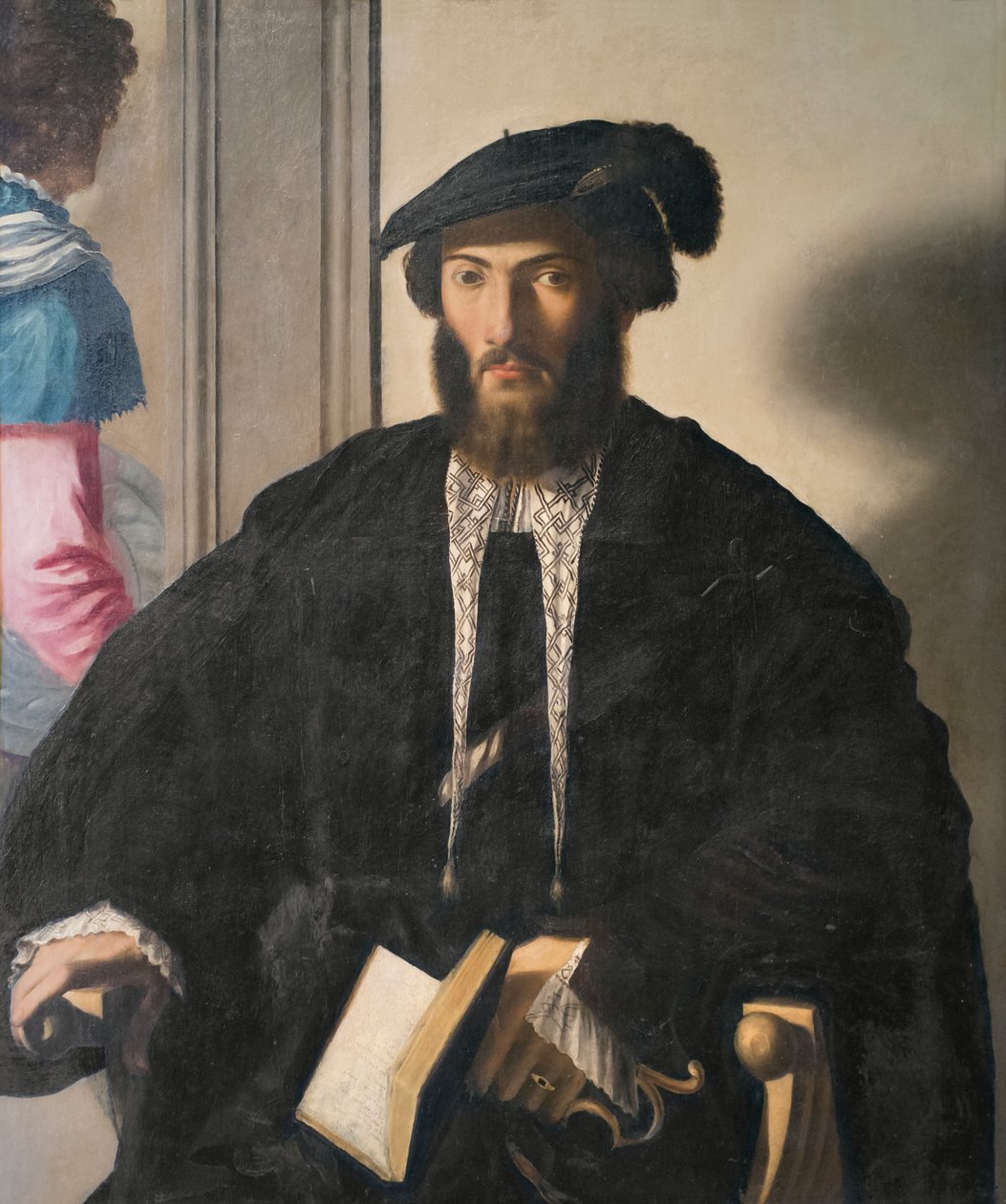 Portræt af en herre kendt som Giovan Battista Castaldi af Michelangelo Anselmi