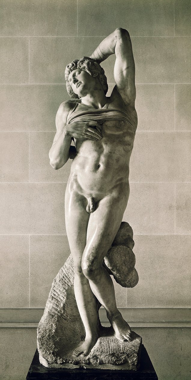 Fangenskab, sagde Den døende slave af Michelangelo Buonarroti