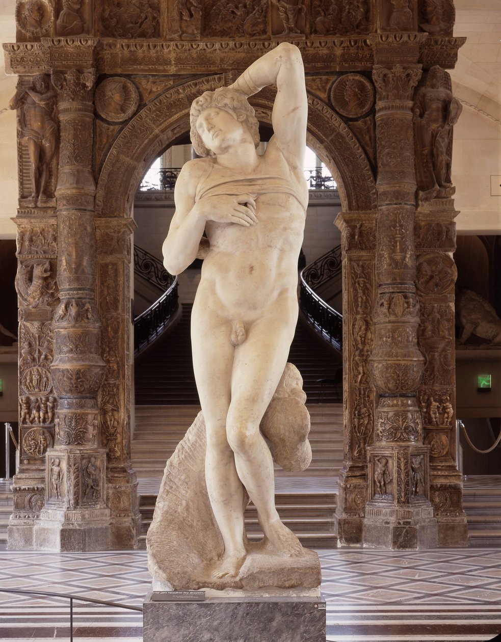 Fangenskab, kendt som The Dying Slave af Michelangelo Buonarroti