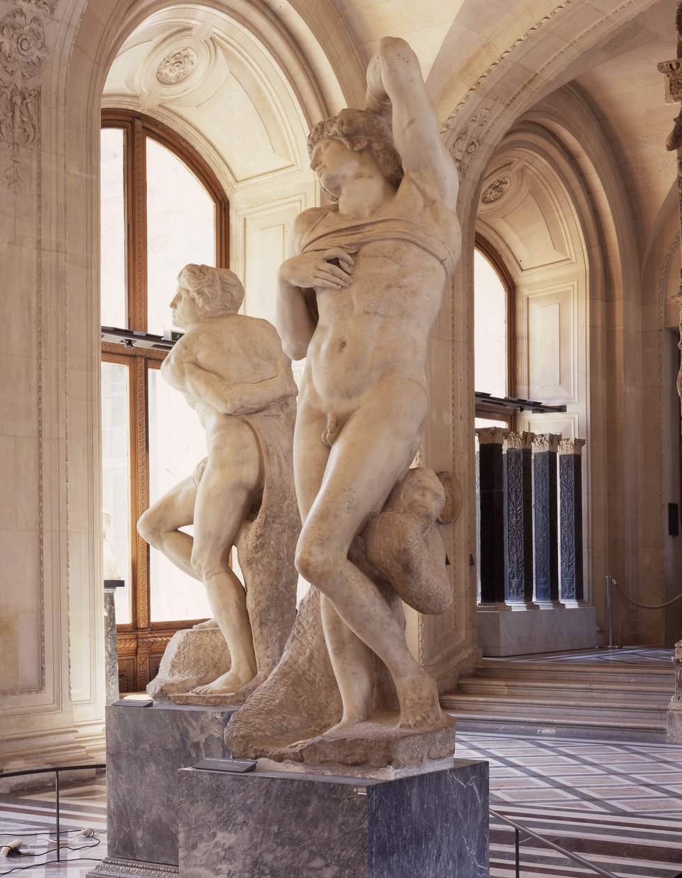 Fangenskab, kendt som The Dying Slave af Michelangelo Buonarroti