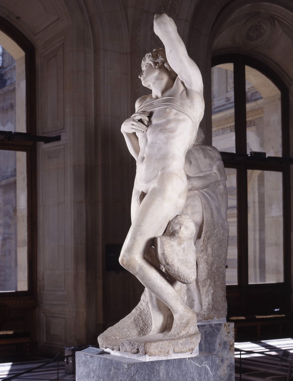 Fangenskab, kendt som The Dying Slave af Michelangelo Buonarroti