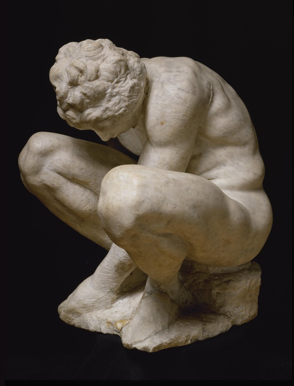 Krøjende dreng, mellem 1530 og 1534. af Michelangelo Buonarroti