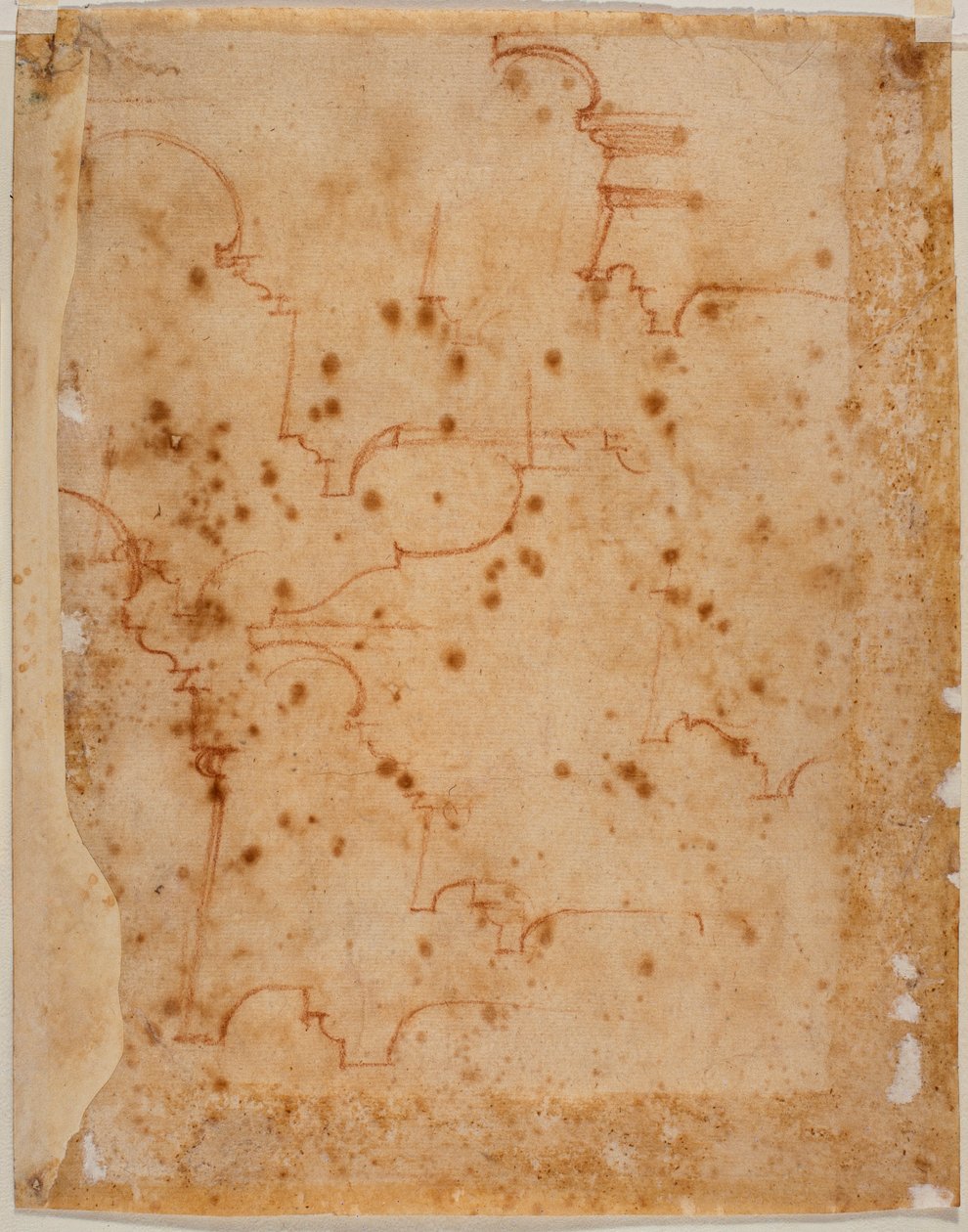 Rammer for den laurentiske randzone af Michelangelo Buonarroti