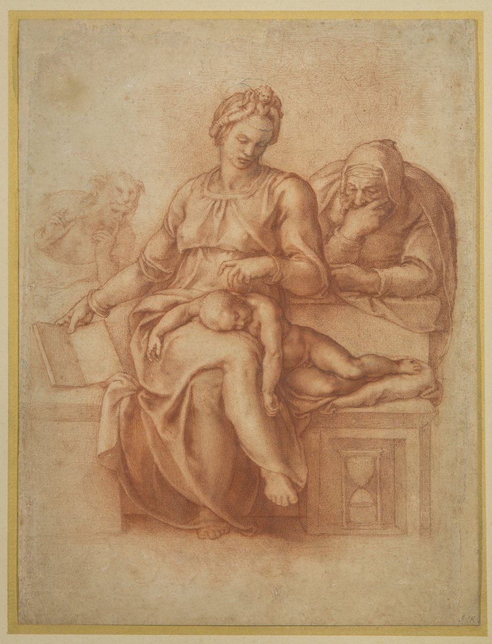 Vor Frue af Stilheden, ca. 1538 af Michelangelo Buonarroti