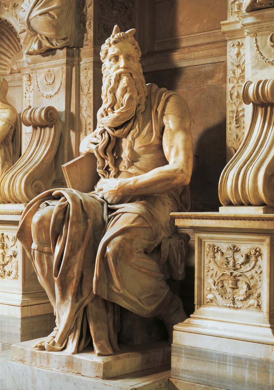 Moses af Michelangelo Buonarroti