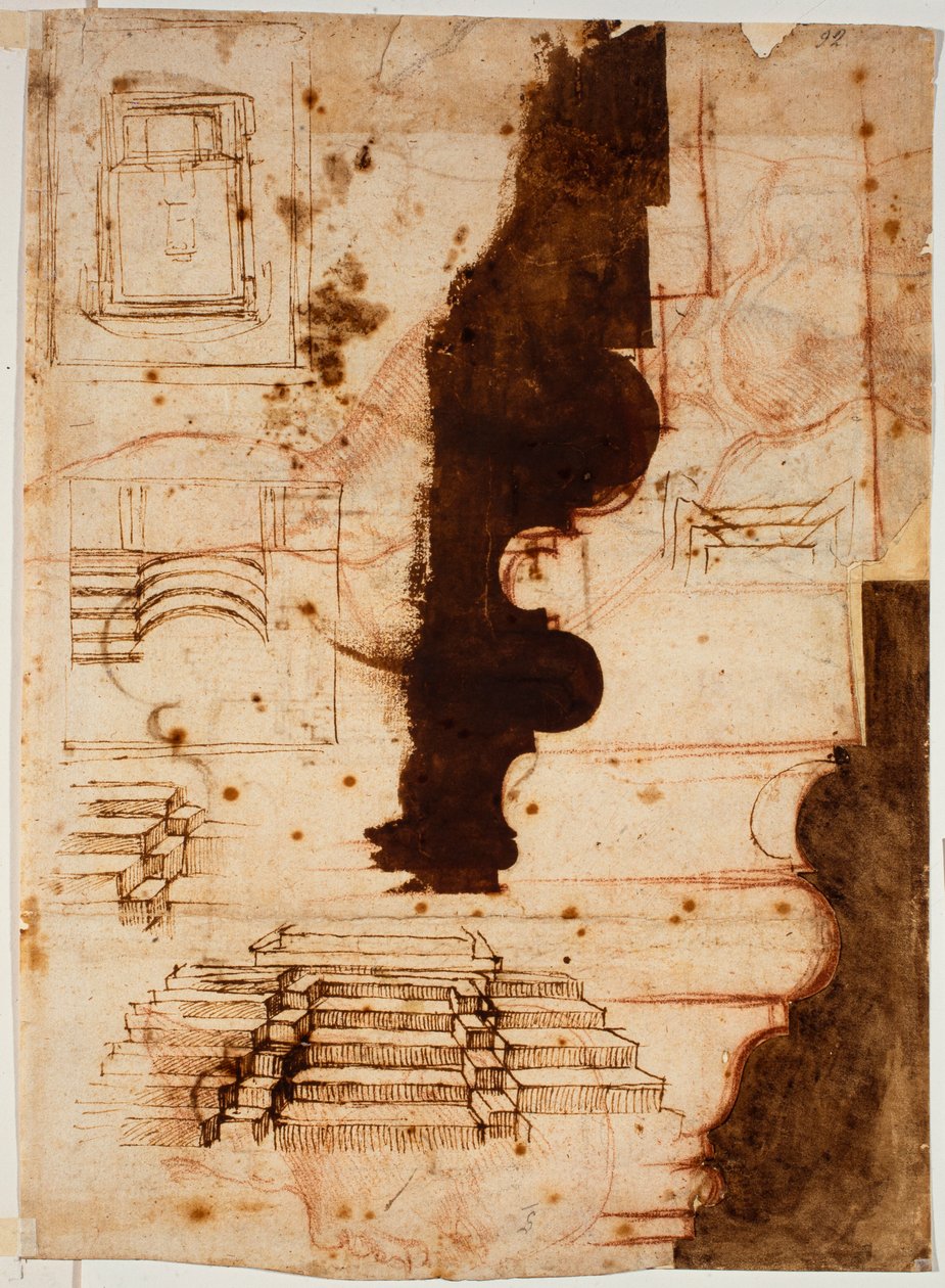 Planer for trapper af Michelangelo Buonarroti