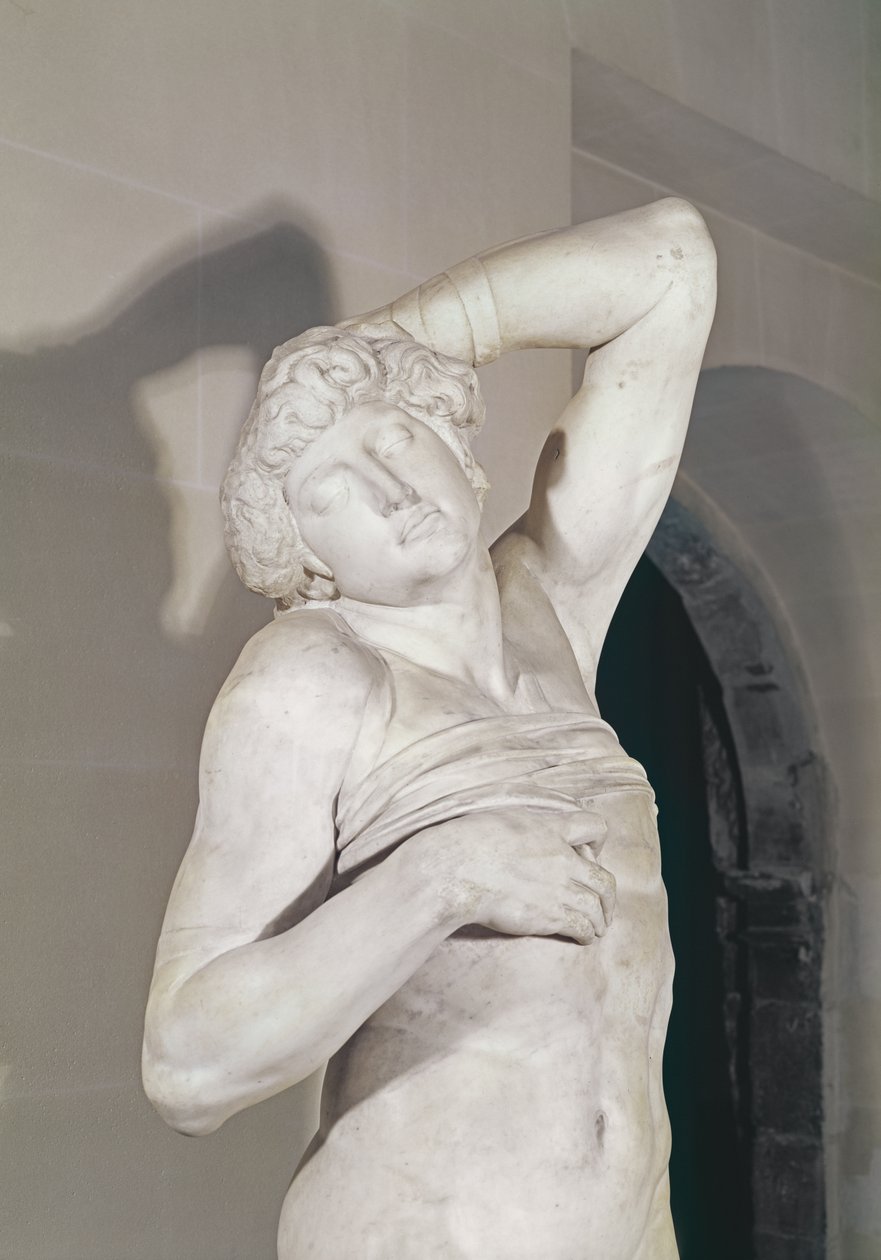 Den døende slave, 1513-15 af Michelangelo Buonarroti