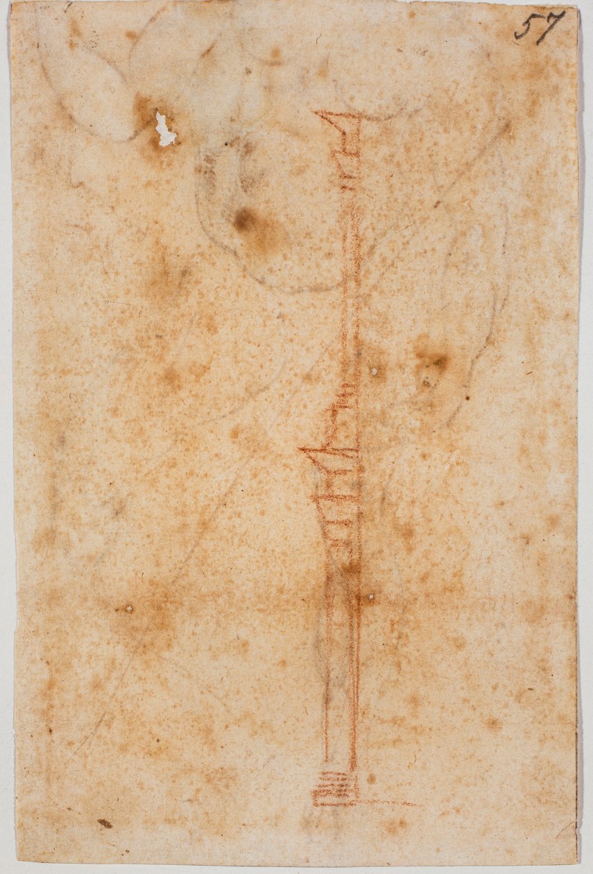 Vægprofil af Michelangelo Buonarroti