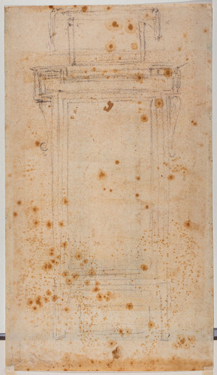 Vinduesdesign og undersøgelser til Laurentian curtilage af Michelangelo Buonarroti
