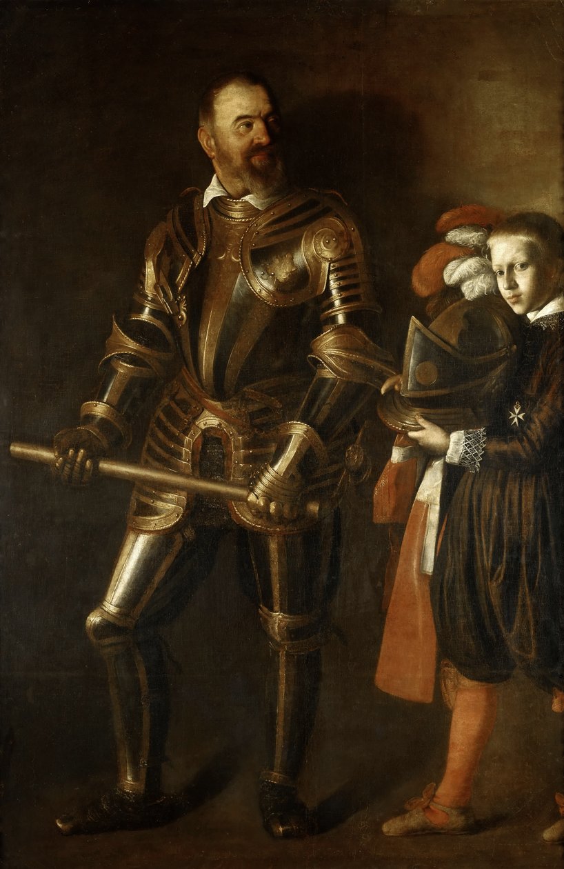 Alof de Wignacourt 1547-1622, stormester af Maltas orden af Michelangelo Merisi Caravaggio
