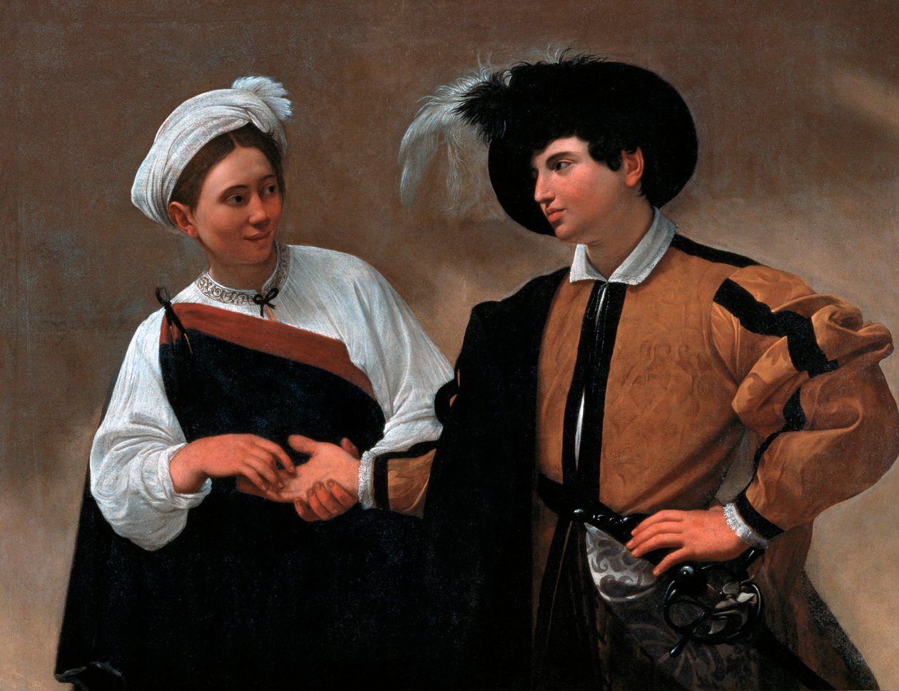 Held og lykke, 1595 af Michelangelo Merisi Caravaggio