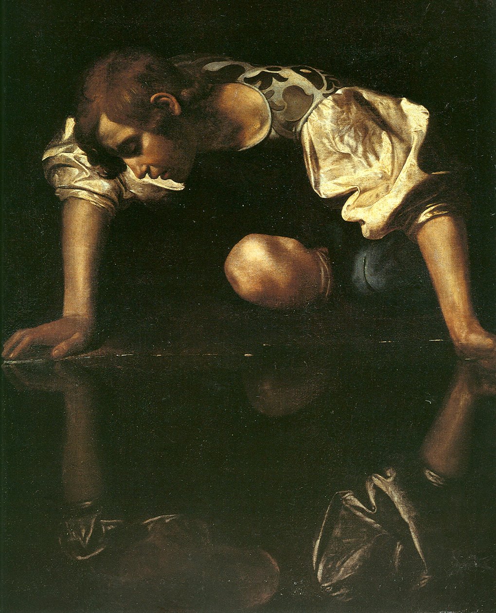 Narcissus, 1598-1599 af Michelangelo Merisi Caravaggio