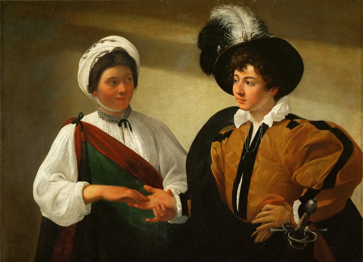 Spåkonen af Michelangelo Merisi Caravaggio