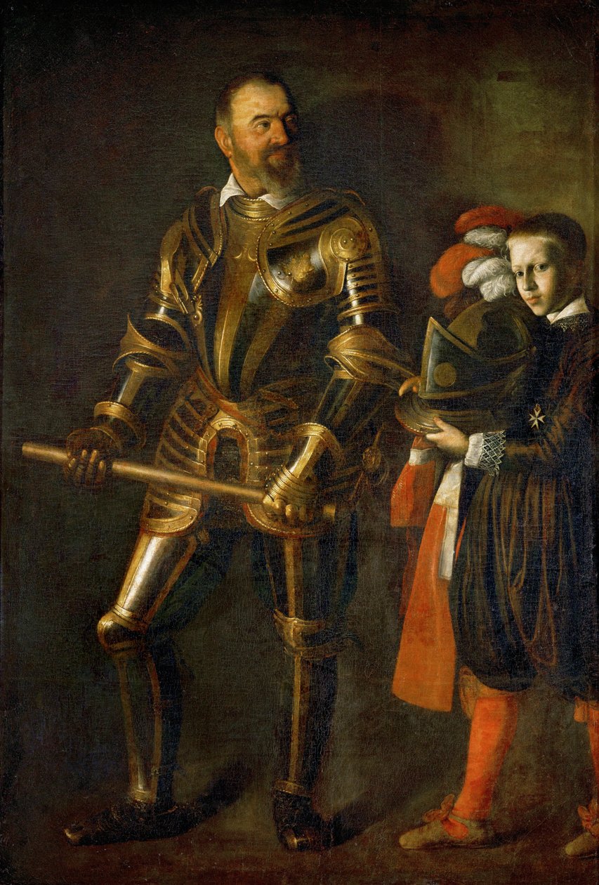 Alof de Vignacourt, stormester af Malteserordenen af Michelangelo Merisi da Caravaggio