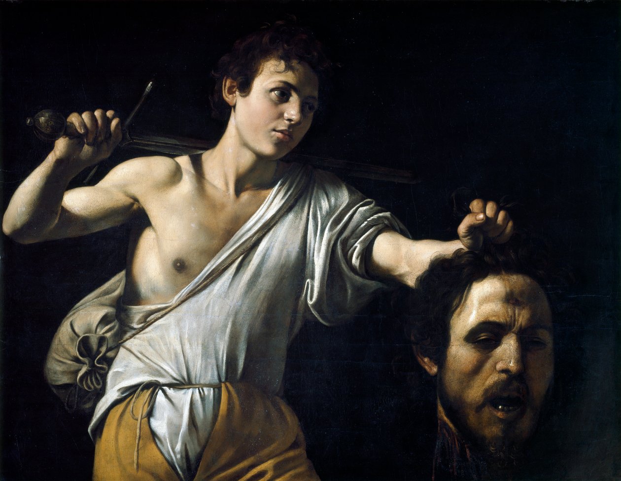 David med Goliats hoved, af Michelangelo Merisi da Caravaggio