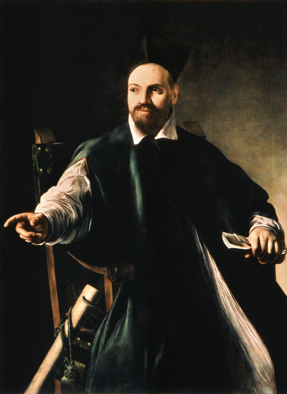 Portræt af Maffeo Barberini, senere pave af Michelangelo Merisi da Caravaggio