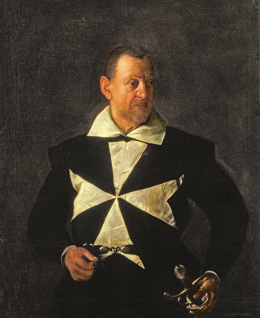 Portræt af en ridder af Malta, muligvis Fra Antonio Martelli af Michelangelo Merisi da Caravaggio