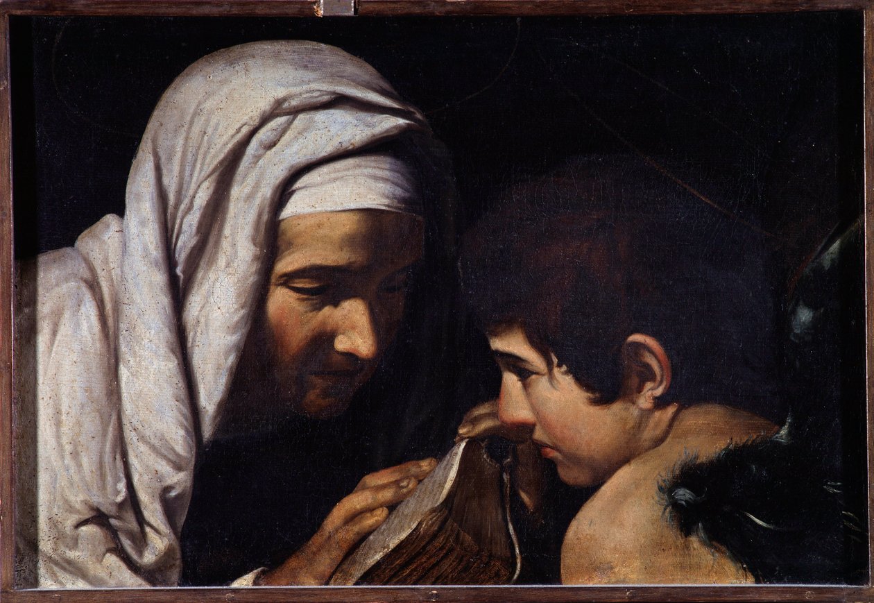 Saint Francesca Romana og englen (maleri af Michelangelo Merisi da Caravaggio