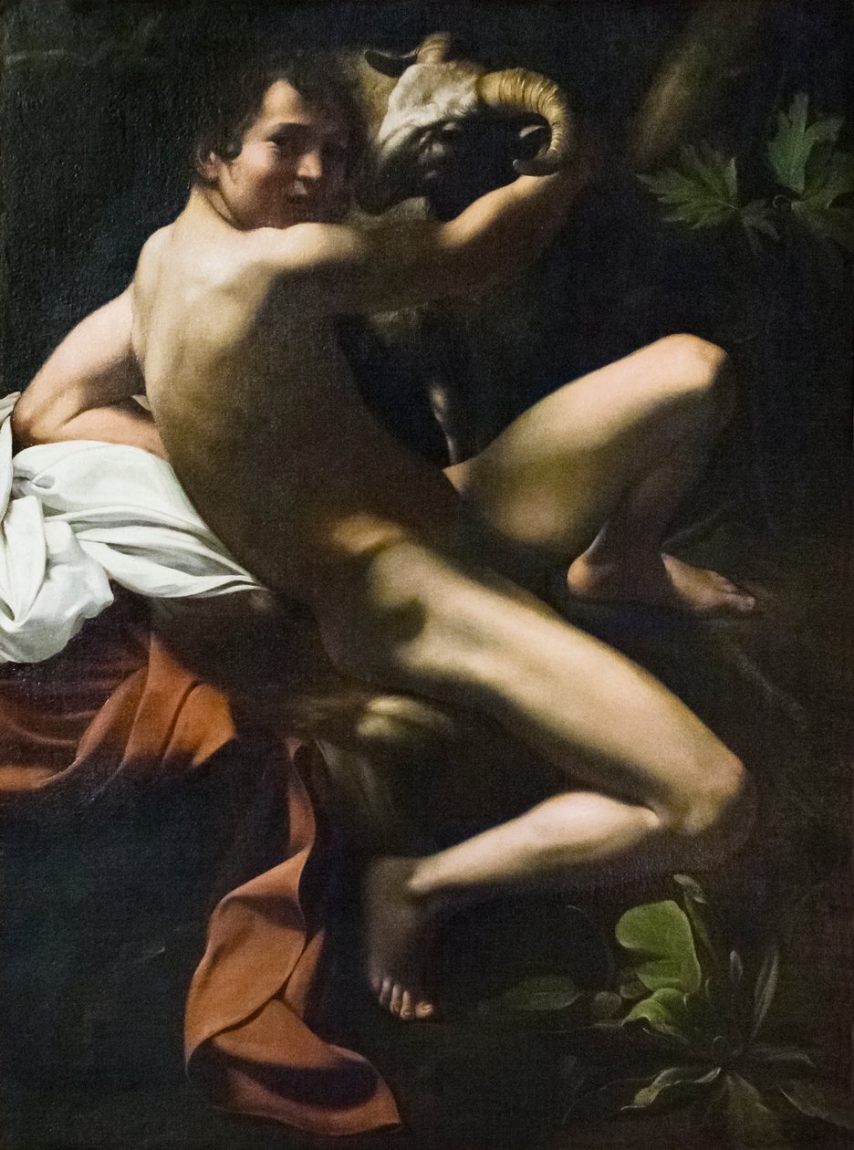 Johannes Døberen, Ungdom med en Vædder af Michelangelo Merisi da Caravaggio