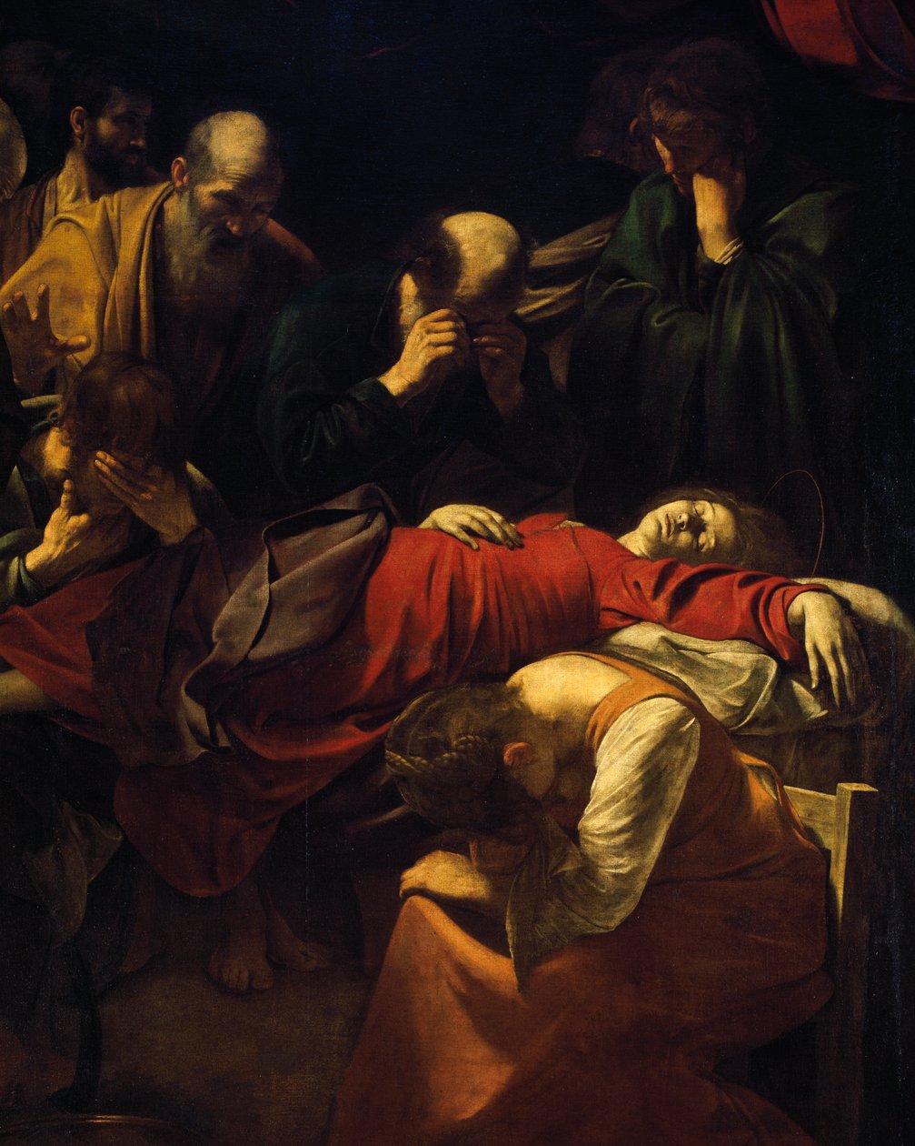 Jomfruens død af Michelangelo Merisi da Caravaggio