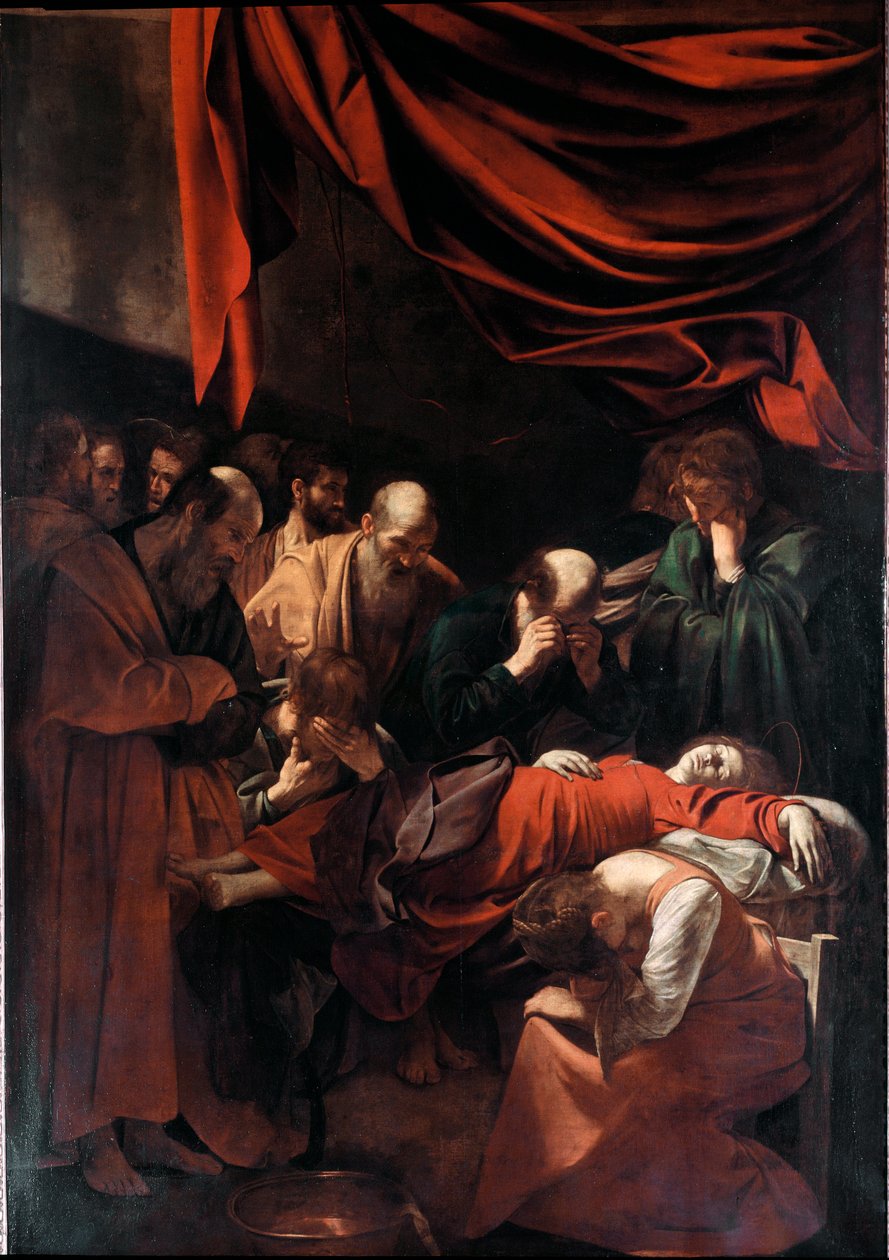 Jomfruens død af Michelangelo Merisi da Caravaggio