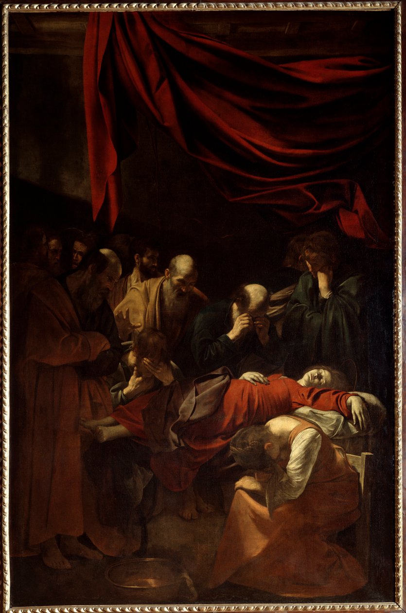 Jomfruens død, 1605 af Michelangelo Merisi da Caravaggio