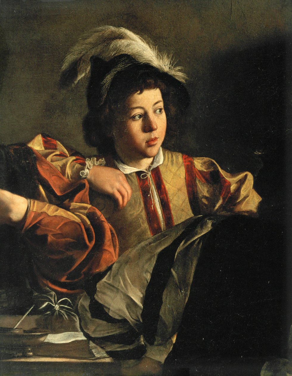 The calling of Matthew ... (maleri på lærred) af Michelangelo Merisi da Caravaggio