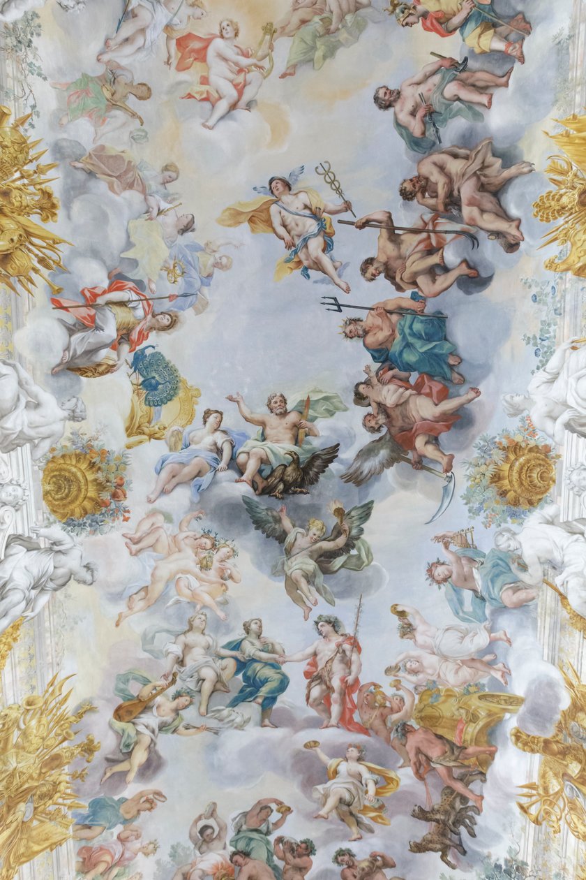 Brylluppet mellem Bacchus og Ariadne, detalje af Michelangelo Ricciolini