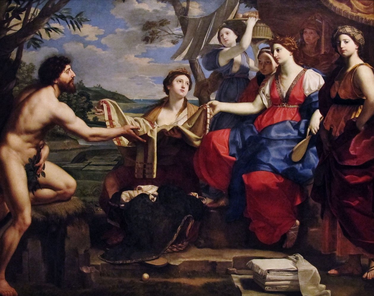 Ulysses og Nausicaan af Michele Desubleo
