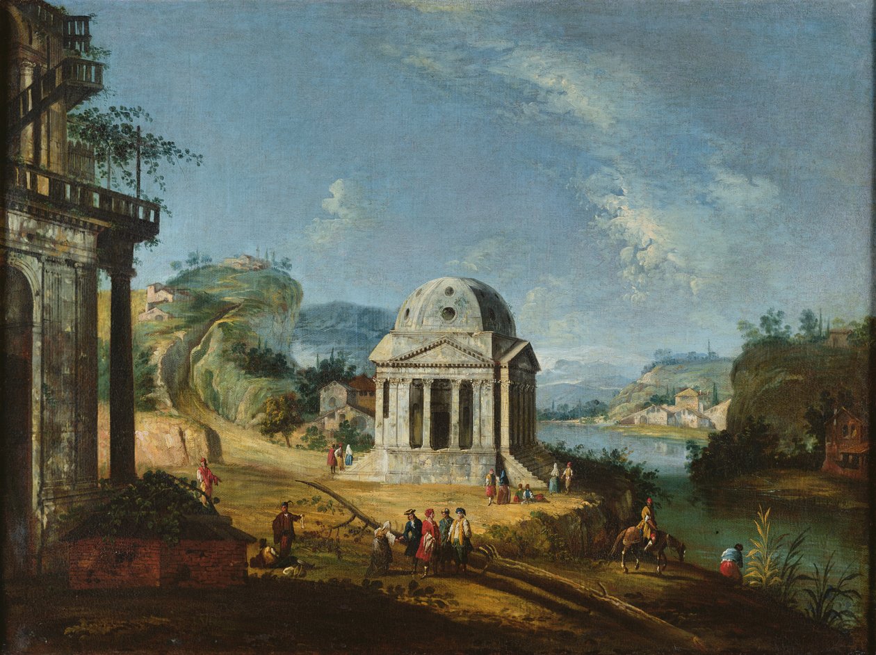 romerske monumenter af Michele Marieschi