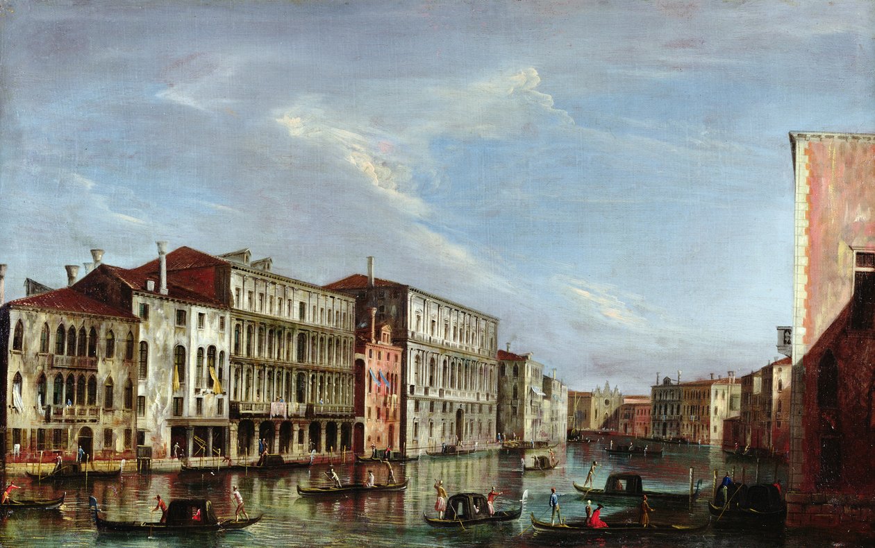Udsigt over Venedig af Michele Marieschi