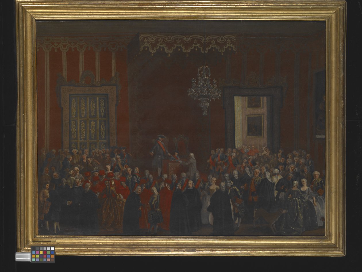 En civil ceremoni i forbindelse med Ferdinand IV