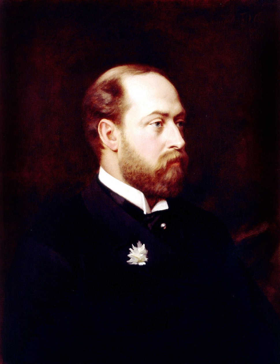 Edward VII, konge af England i 1901-1910 af Michele Gordigiani