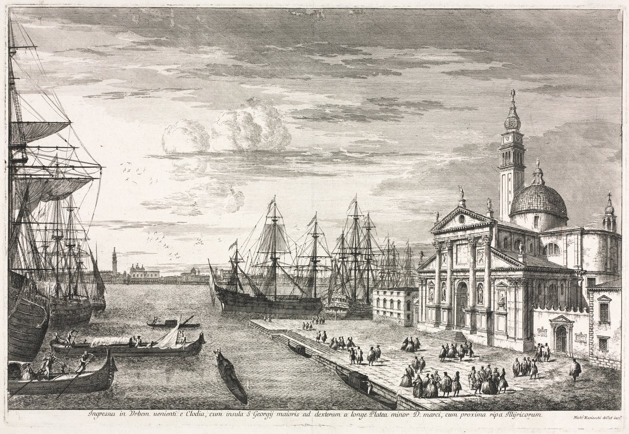 S. Giorgio Maggiore af Michele Marieschi