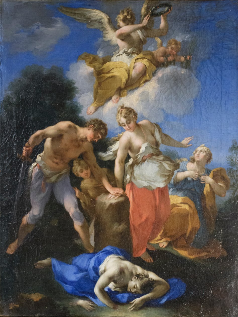 Jomfruernes martyrium, første halvdel af det 18. århundrede, Michele Rocca (olie på lærred) af Michele Rocca