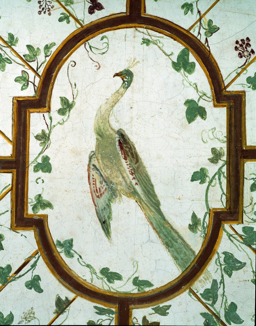 Detalje af loftet i kælderen, Villa Medicea di Careggi foto af Michelozzo di Bartolommeo